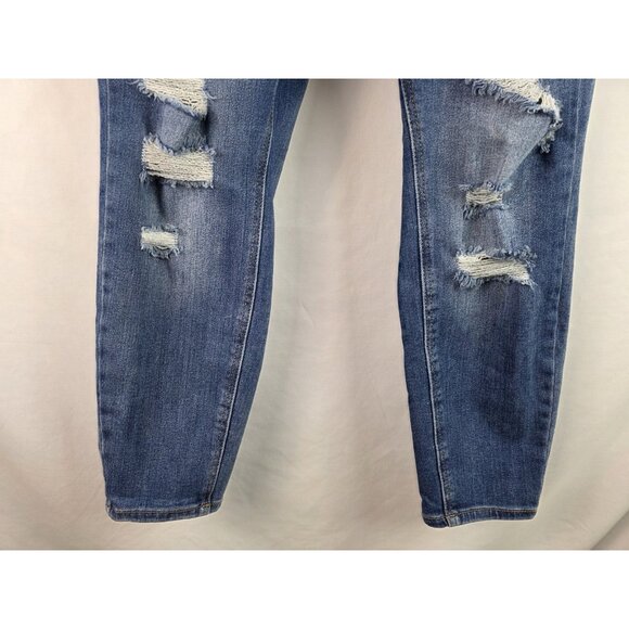 Wax Jean Women's Jeans Size 18 Skinny Distressed Denim Pants - Picture 6 of 10